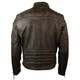 Illustration for article titled Retro Urban Vintage Distressed Biker Brown Real Leather Jacket